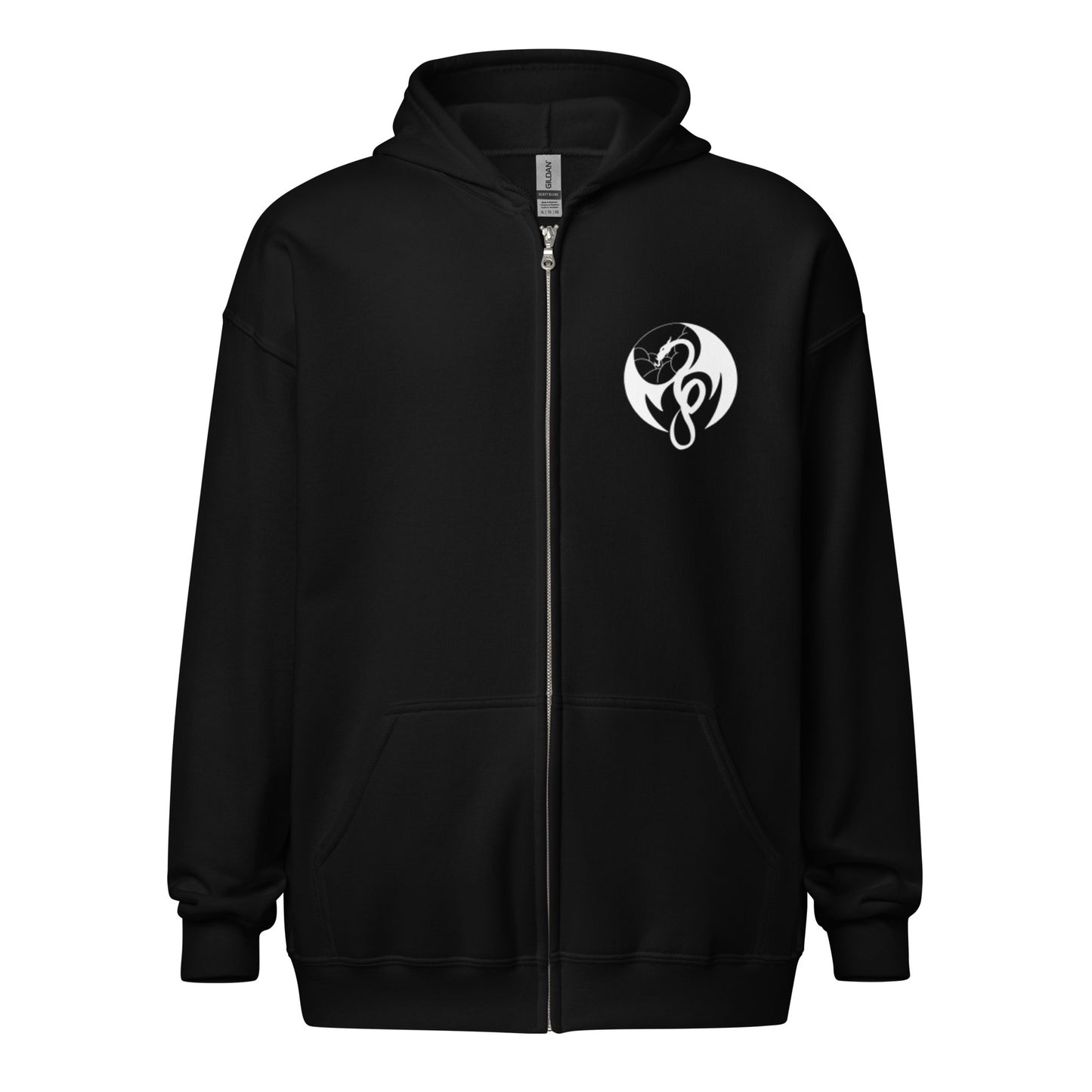 KEI2GOOD DRAGON LOGO (DARK) Zip Hoodie