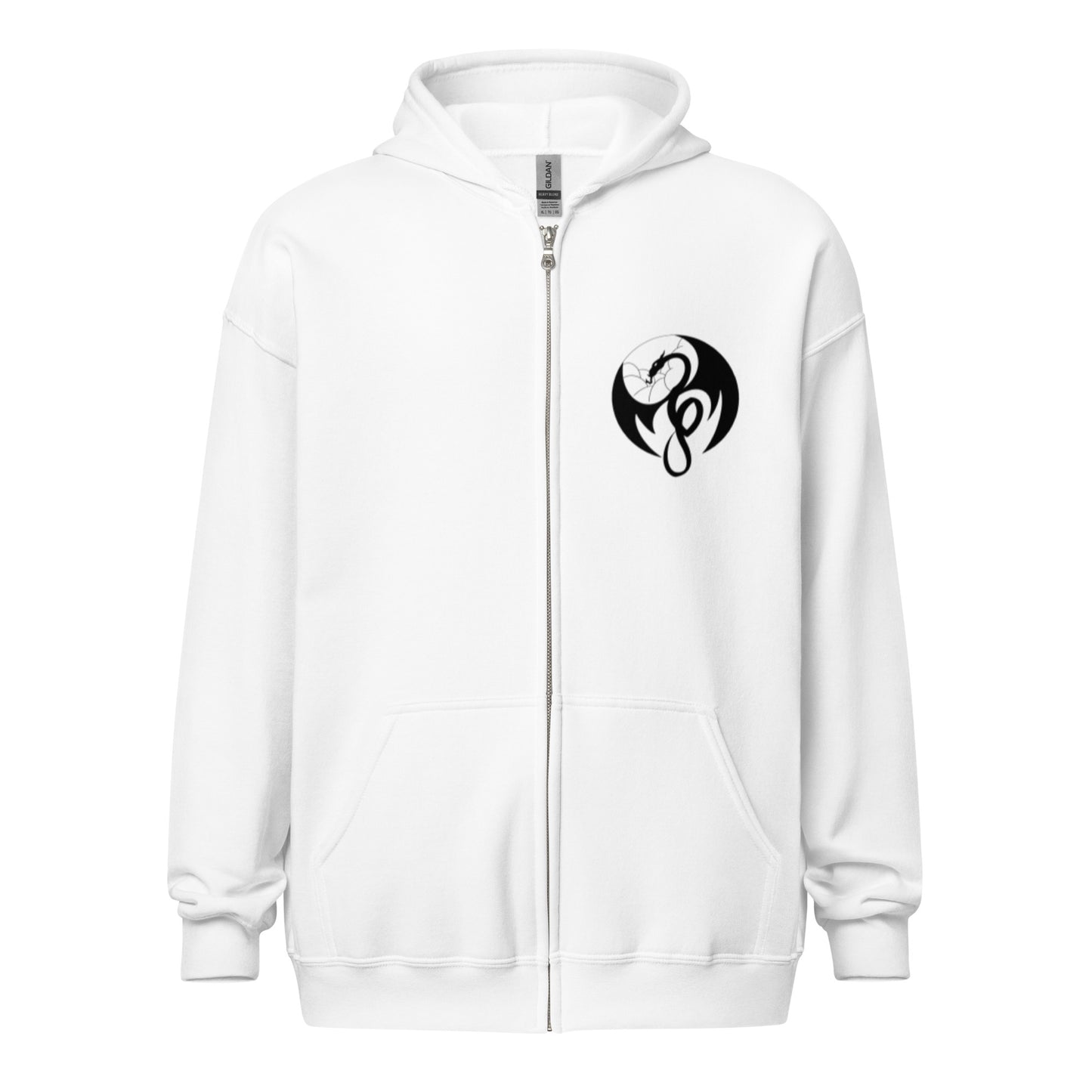 KEI2GOOD DRAGON LOGO (LIGHT) Zip Hoodie